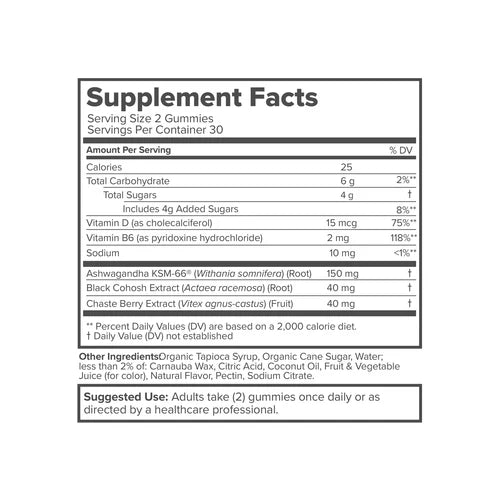 AstridOrganics Meno Menopause Vitamin Capsules