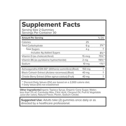 AstridOrganics Meno Menopause Vitamin Capsules