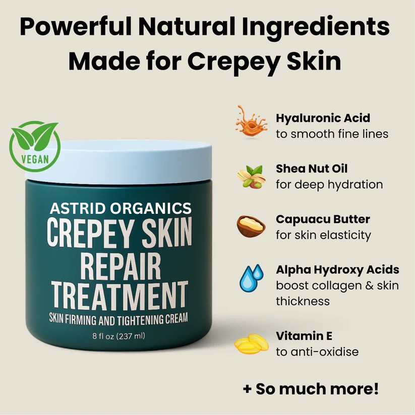 Astrid Organics Crepey Skin Repair Treatment