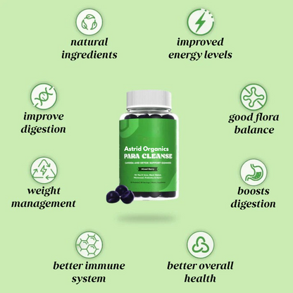 AstridOrganics para cleanse gummies