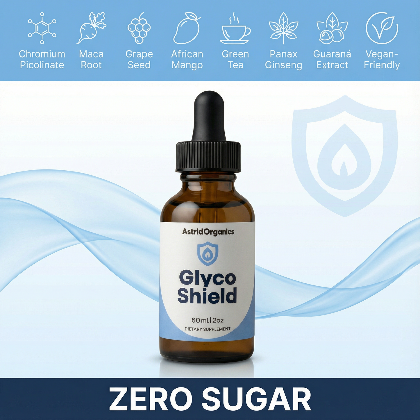 AstridOrganics Glycoshield Drops